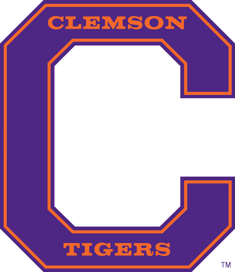 Clemson Tigers 1951-1964 Alternate Logo v3 t shirts iron on transfers